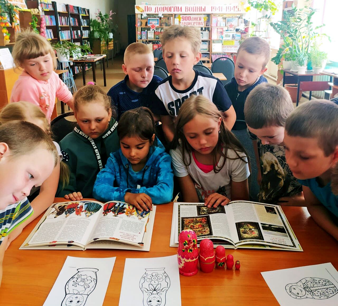 Ребята из Кожурлы узнали об истории и традициях русского платка