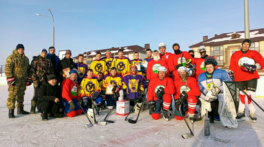 Убинцы приняли участие в хоккейном турнире