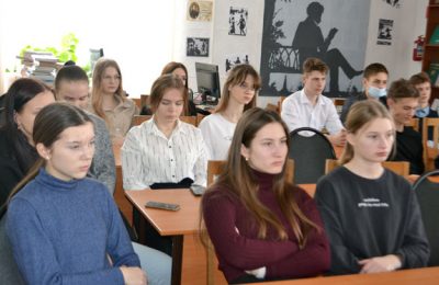 Урок мужества для учащихся старших классов Убинской школы №1 состоялся