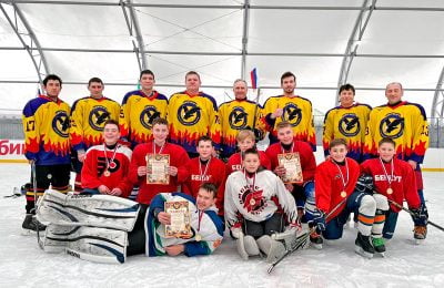 Юные хоккеисты из Убинского одержали победу