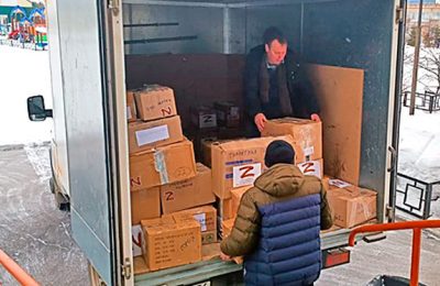 Гуманитарная помощь из Убинского района отправилась в Донбасс
