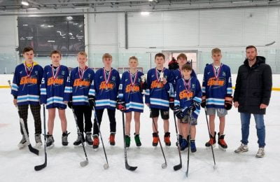 Хоккеисты района заняли третье место в юношеском турнире…