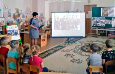 В детском саду «Солнышко» рассказали о блокаде Ленинграда