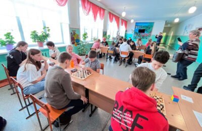 В Раисинской средней школе прошёл шахматный турнир «Zа победу»
