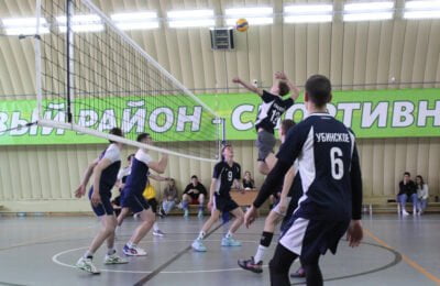 Волейболисты разыграли приз газеты «Убинский вестник»
