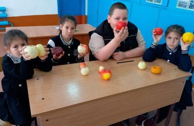 В Орловской школе изучали пользу овощей и фруктов