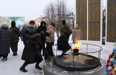 Убинцы почтили память неизвестного солдата