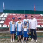 Семья из Убинского района участвовала в областном спортивном фестивале