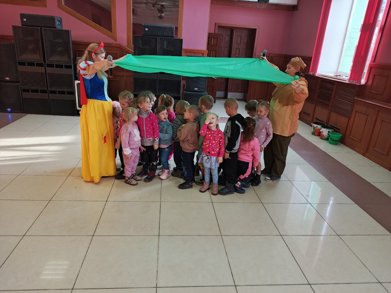 Осенние хлопоты порадовали убинских дошколят