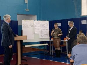 Делегация из Убинского района побывала на мероприятии под названием «Анализируешь — значит управляешь!»