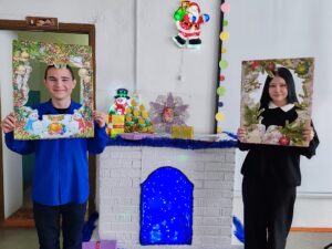 Новогодняя сказка в Борисоглебской школе