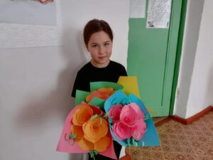 Дети Убинского муниципального округа тщательно подготовились ко Дню Мамы