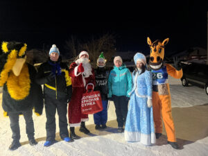 В Убинском состоялся новогодний заезд