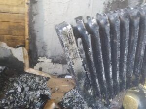 Трагедия в Убинском: пожар из-за обогревателя унес жизнь мужчины