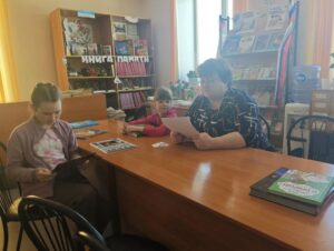 День Земли в Раисинской библиотеке: путешествие по нашей планете и космосу