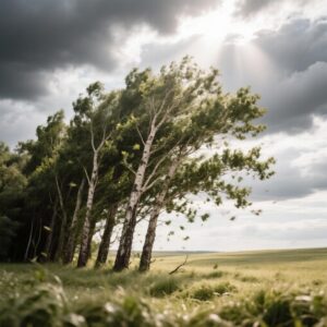 В Убинском округе снова возможен шторм