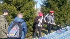 Убинские юнармейцы почтили память героев