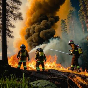 В Убинском округе с завтрашнего дня установлен пожароопасный сезон