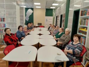 Убинские женщины прониклись творчеством Алфёровой