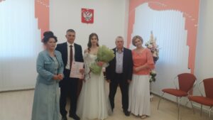 Владимир и Татьяна из Убинского связали себя узами брака в День семьи