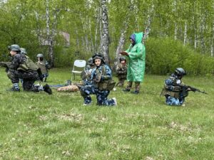 Ребята из Убинского округа показали хорошие результаты на «Зарнице 2.0»