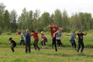 Дети Убинского округа отмечают праздник