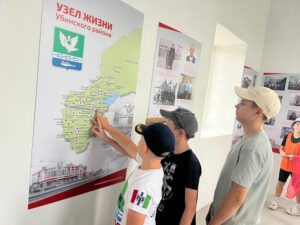 Убинские ребята посетили станцию насосную