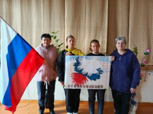 Жители Убинского округа наглядно оформили Год единства
