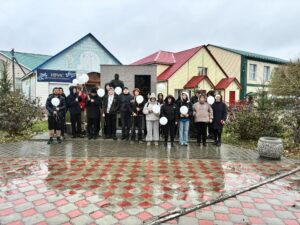 Летят над Убинским белые журавли